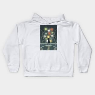 Fireworks Kids Hoodie